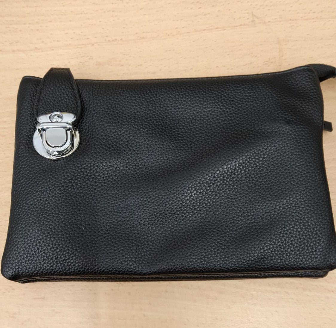 Black tab bag