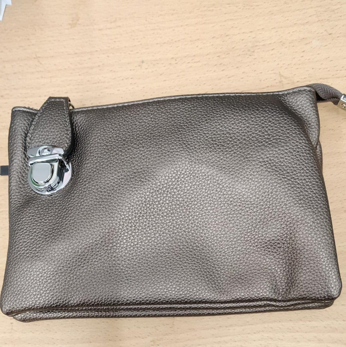 Pewter Tab bag